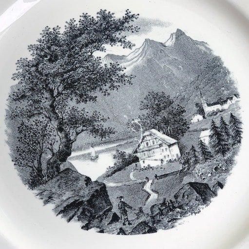 Antique Maestricht plate.a