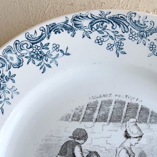 France antique plate.b