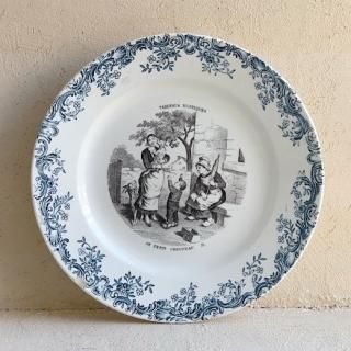 France antique plate.c