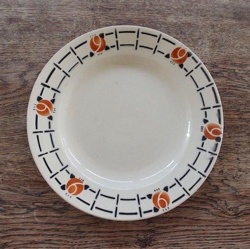 St.Amand Antique plate.b