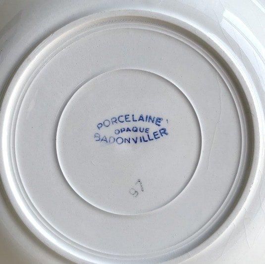 Badonviller soup plate.a<img class='new_mark_img2' src='https://img.shop-pro.jp/img/new/icons47.gif' style='border:none;display:inline;margin:0px;padding:0px;width:auto;' />