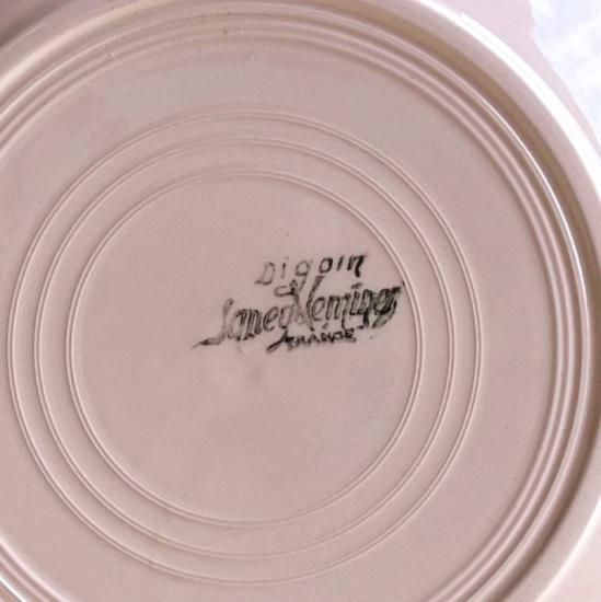 Sarreguemines bread plate.b<img class='new_mark_img2' src='https://img.shop-pro.jp/img/new/icons47.gif' style='border:none;display:inline;margin:0px;padding:0px;width:auto;' />