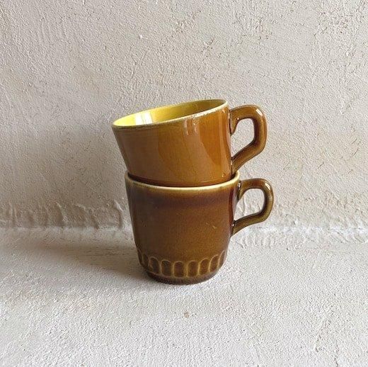 Sarreguemines Demitasse cup set