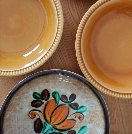 Vintage BOCH corfou soup plate.B<img class='new_mark_img2' src='https://img.shop-pro.jp/img/new/icons47.gif' style='border:none;display:inline;margin:0px;padding:0px;width:auto;' />
