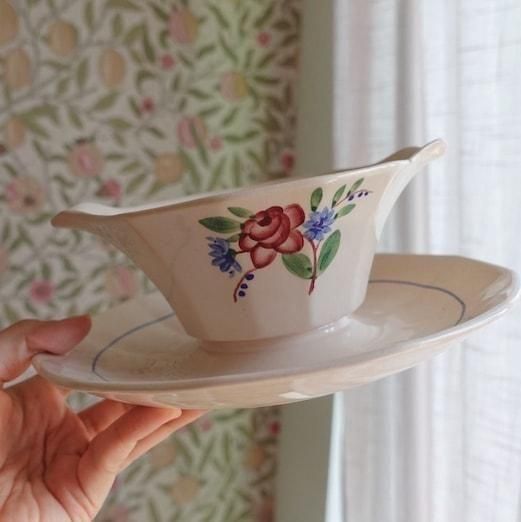 DIGOIN Sarreguemines saucière