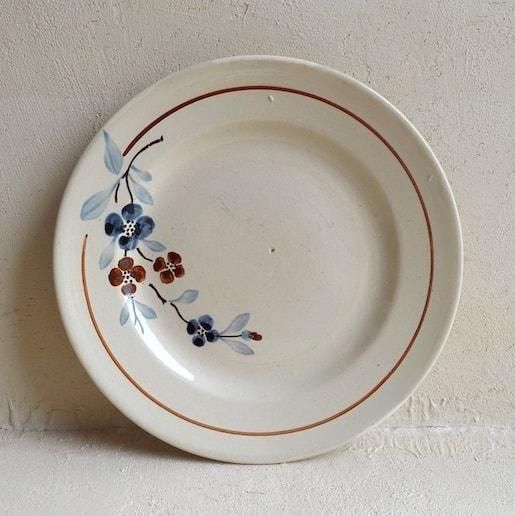 France Antique Sarreguemines plate