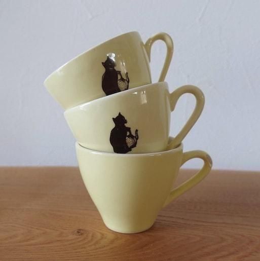 France antique tea cup set
