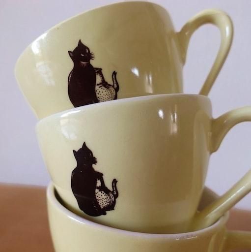 France antique tea cup set