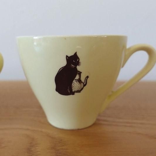 France antique tea cup set