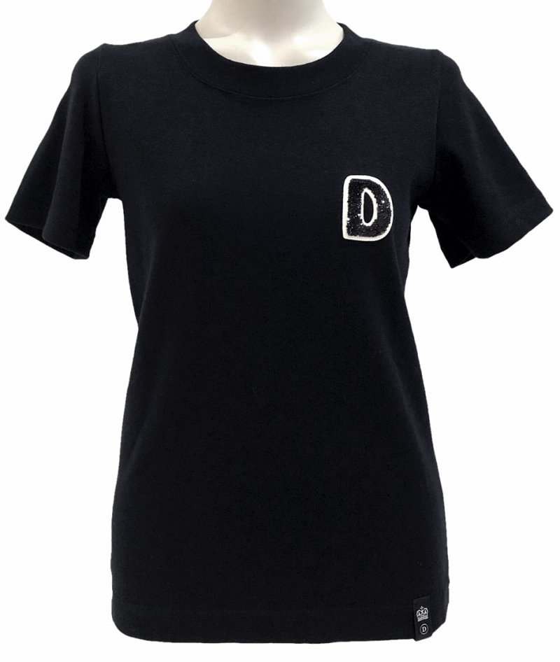 DSC/24/-フライスDロゴTシャツ
