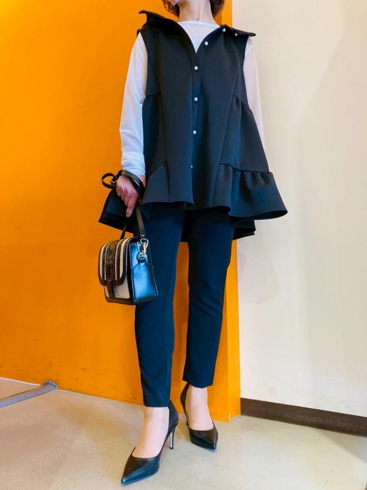 <img class='new_mark_img1' src='https://img.shop-pro.jp/img/new/icons3.gif' style='border:none;display:inline;margin:0px;padding:0px;width:auto;' />【SONO×cheerfulコラボ】サイドティアードフーディージレ