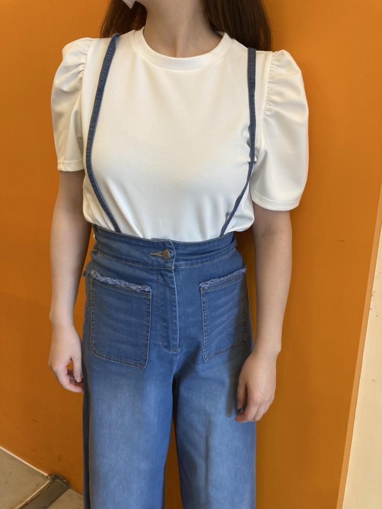 <img class='new_mark_img1' src='https://img.shop-pro.jp/img/new/icons3.gif' style='border:none;display:inline;margin:0px;padding:0px;width:auto;' />パフスリーブTシャツ