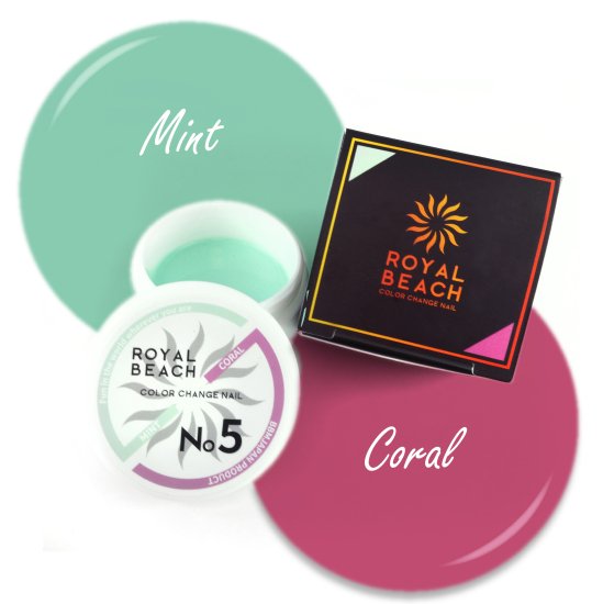ROYAL BEACH<br>顼󥸥ͥ<br>05. MINTCORAL RED<img class='new_mark_img2' src='https://img.shop-pro.jp/img/new/icons20.gif' style='border:none;display:inline;margin:0px;padding:0px;width:auto;' />