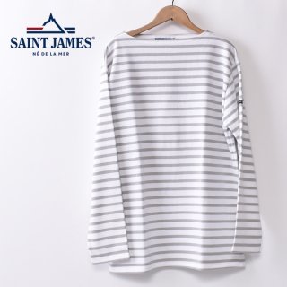  SAINT JAMES ȥॹ OUESSANT å BORDER ܡ  Ĺµԥ NEIGE/PERLEʥۥ磻/ѡ륰졼