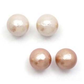cotton pearl φ14 ピアス：zoule（ゾーラ）