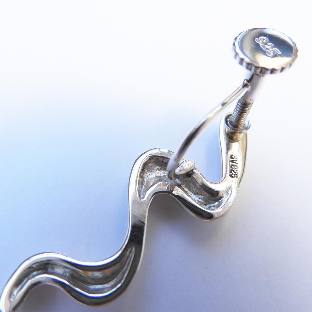 foun.Wave earring: H-17 ウェーブ イヤリング-