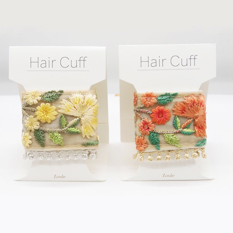 embroidery cuff 8 ヘアーカフス：zoule（ゾーラ） - gargle online