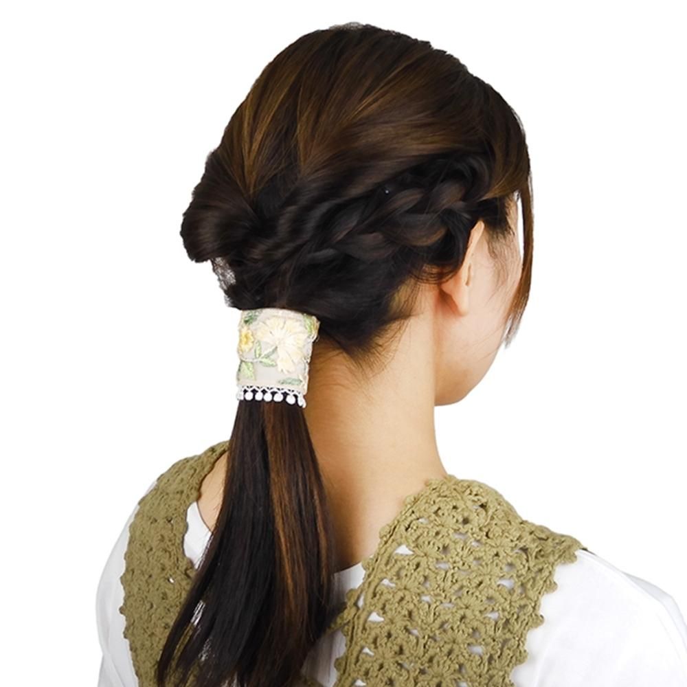 新品　ゾーラ　embroidery cuff 23　ヘアカフ　ヘアーカフス　刺繍