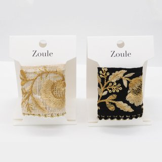 〈2022.9月新作〉embroidery cuff 19 ヘアーカフス：zoule（ゾーラ）