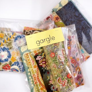 【gargle reuse】端切れインド刺繍リボンセット：gargle