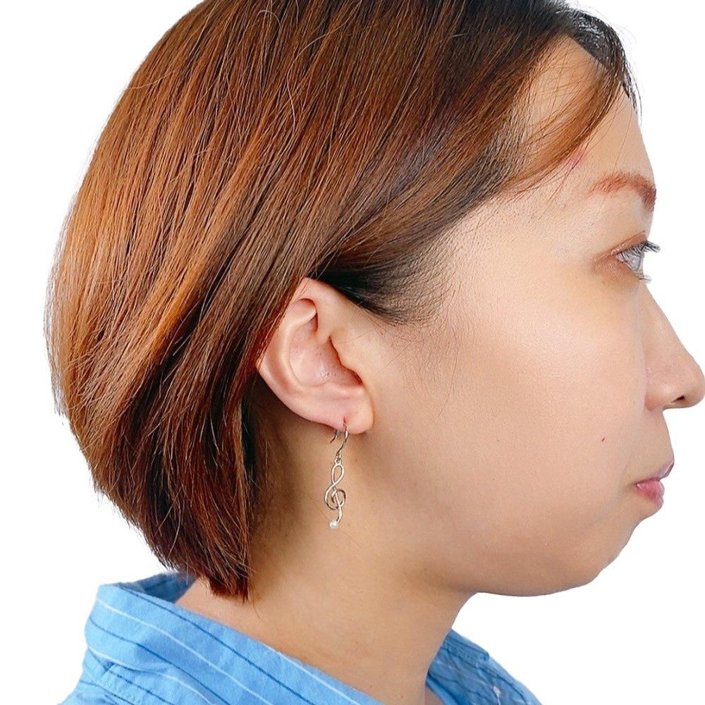 新品　ガーグル　ト音パール　ピアス　ゴールド　ト音記号　音楽 ト音パール ピアス ：gargle（ガーグル） - gargle online | ガーグル