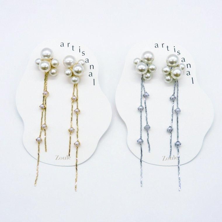 elegance pearl 2way ピアス :zoule(ゾーラ) - gargle online elegance pearl 2way ピアス :zoule(ゾーラ) - gargle online