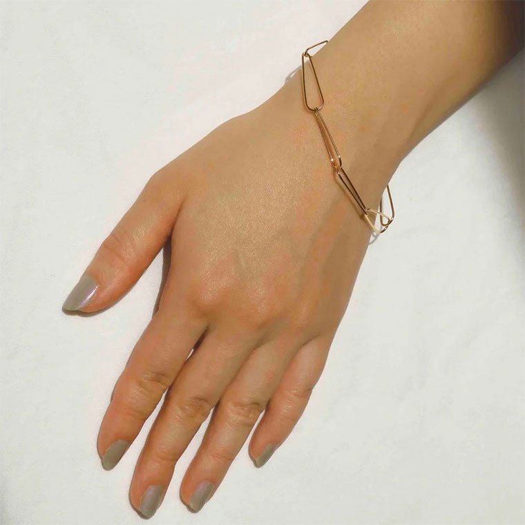 【SALE】30％off￥8250→￥5775Long chain bracelet GD ブレスレット：foun.（フォウン） - gargle  online | ガーグル・ゾーラ公式通販