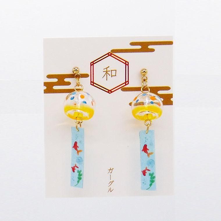 風鈴 ピアス：gargle（ガーグル） - gargle online | ガーグル