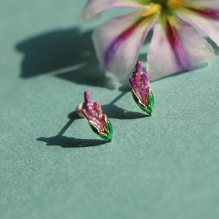 flower letter5 ピアス ：zoule（ゾーラ） - gargle online