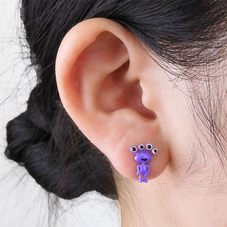新品　ガーグル　gargle 空飛ぶくま ピアス 風船 ベージュ　クマ　熊 楽天市場】ガーグル ピアス アシカ アクセサリー GARGLE