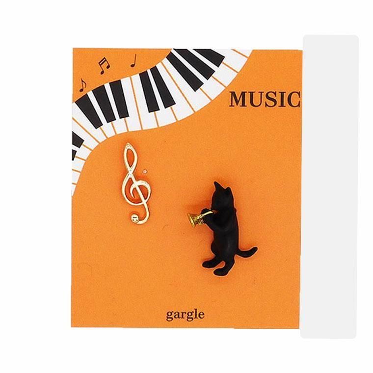 新品　ガーグル　gargle　CATS　ピアス　黒猫 楽天市場】gargle 猫 ピアスの通販