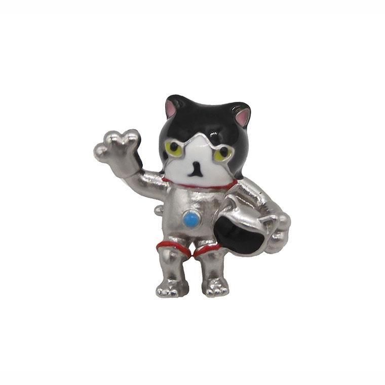 2025.10月新作〉ニャンコ飛行士 ピアス：gargle（ガーグル