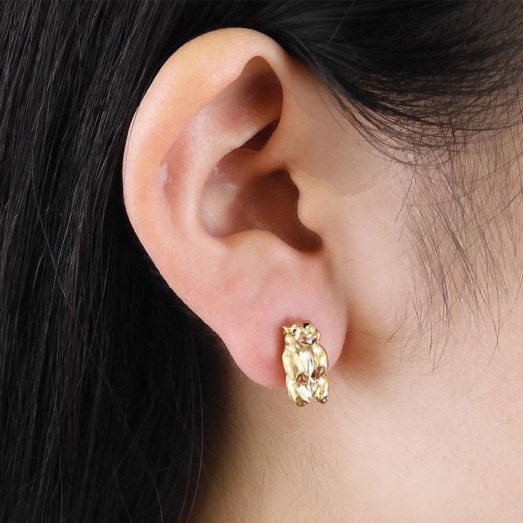 2025.10月新作〉マーモット ピアス：gargle（ガーグル