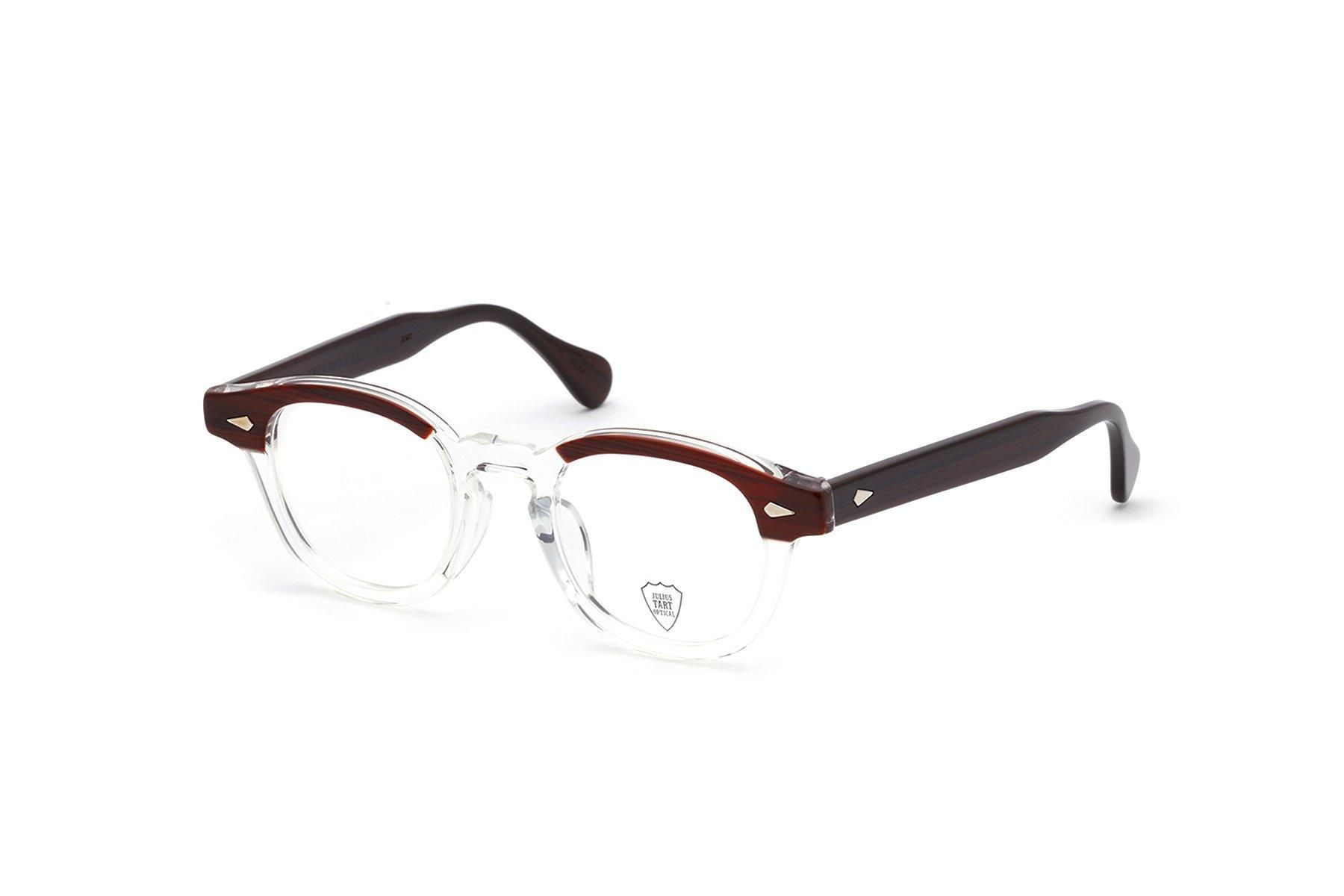 JULIUS TART OPTICAL AR44 RED WOOD CLEAR JULIUS TART OPTICAL AR44 RED WOOD CLEAR