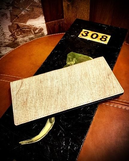 Half fold long wallet