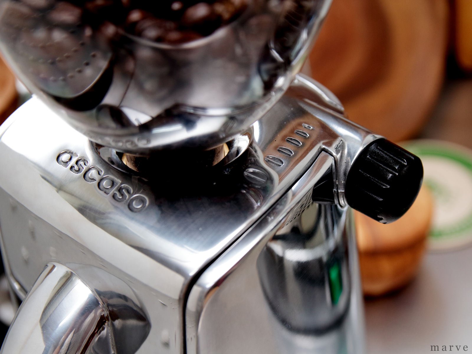ASCASO（アスカソ）エスプレッソ用グラインダー　i-mini ポリッシュ - mp COFFee GEAR ONLINE SHOP  （エムピーコーヒーギア）コーヒーツールの専門ショップ