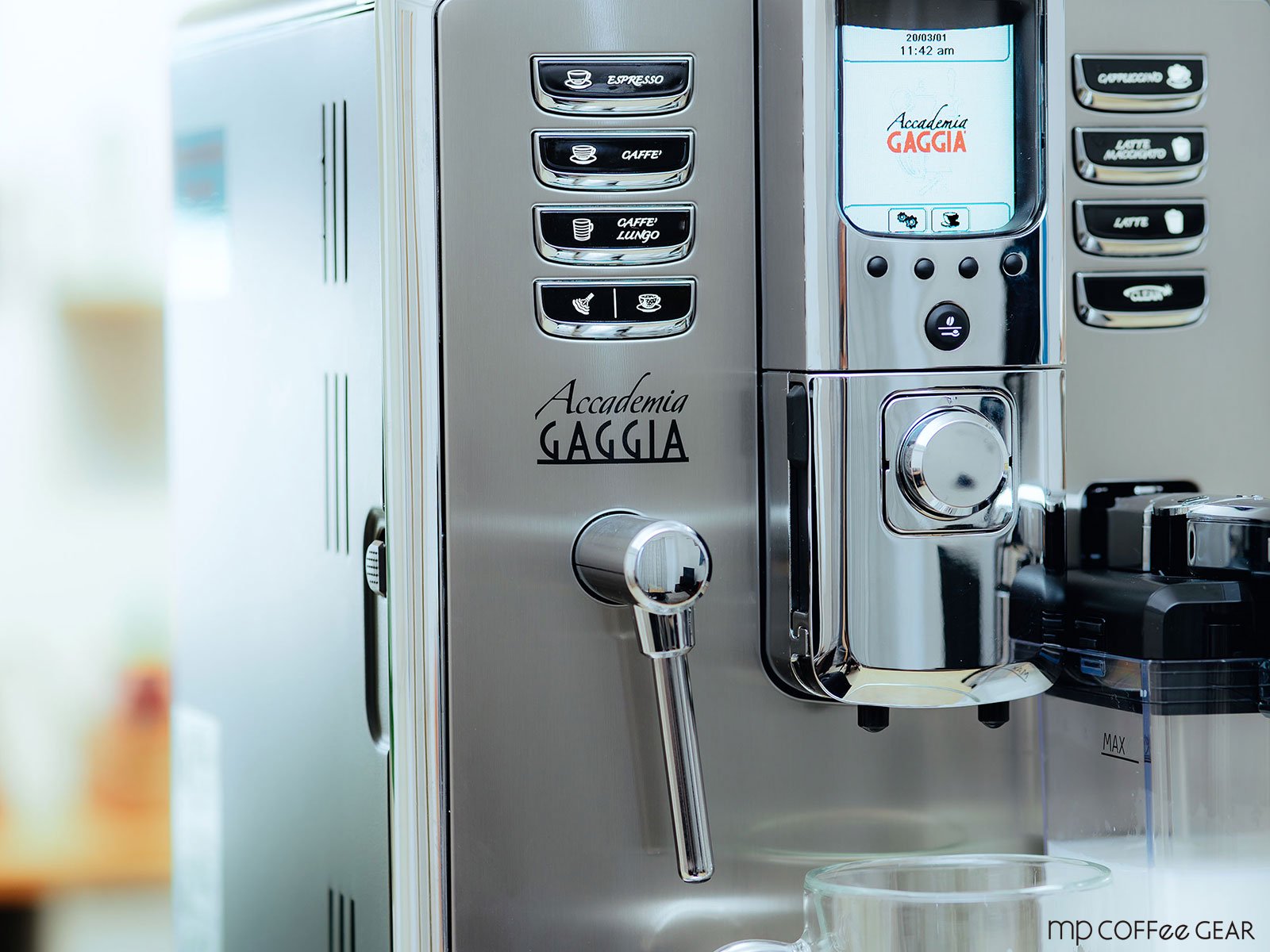 GAGGIA ガジア 全自動コーヒーマシン Accademia アカデミア - mp COFFee GEAR ONLINE SHOP  （エムピーコーヒーギア）コーヒーツールの専門ショップ