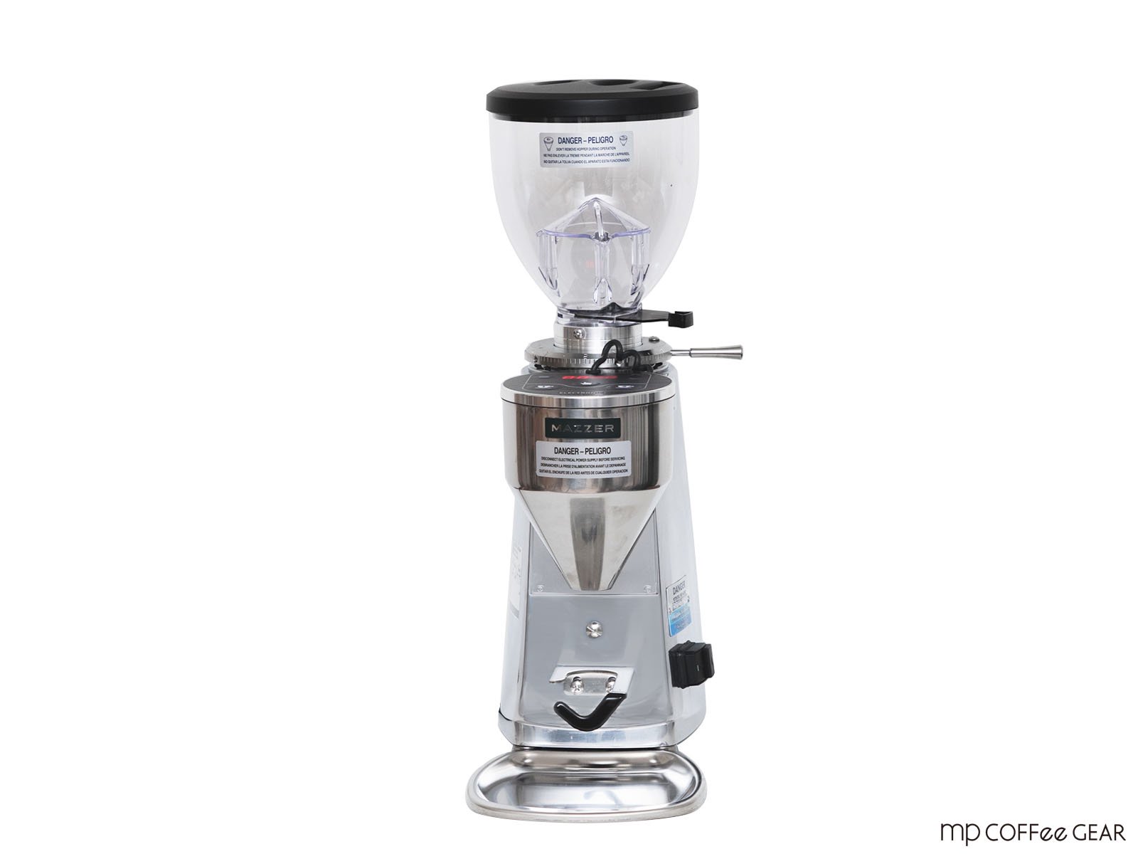 MAZZER（マッツァ）グラインダー　MINI - ELECTRONIC(A)　アルミノ - mp COFFee GEAR ONLINE SHOP  （エムピーコーヒーギア）コーヒーツールの専門ショップ