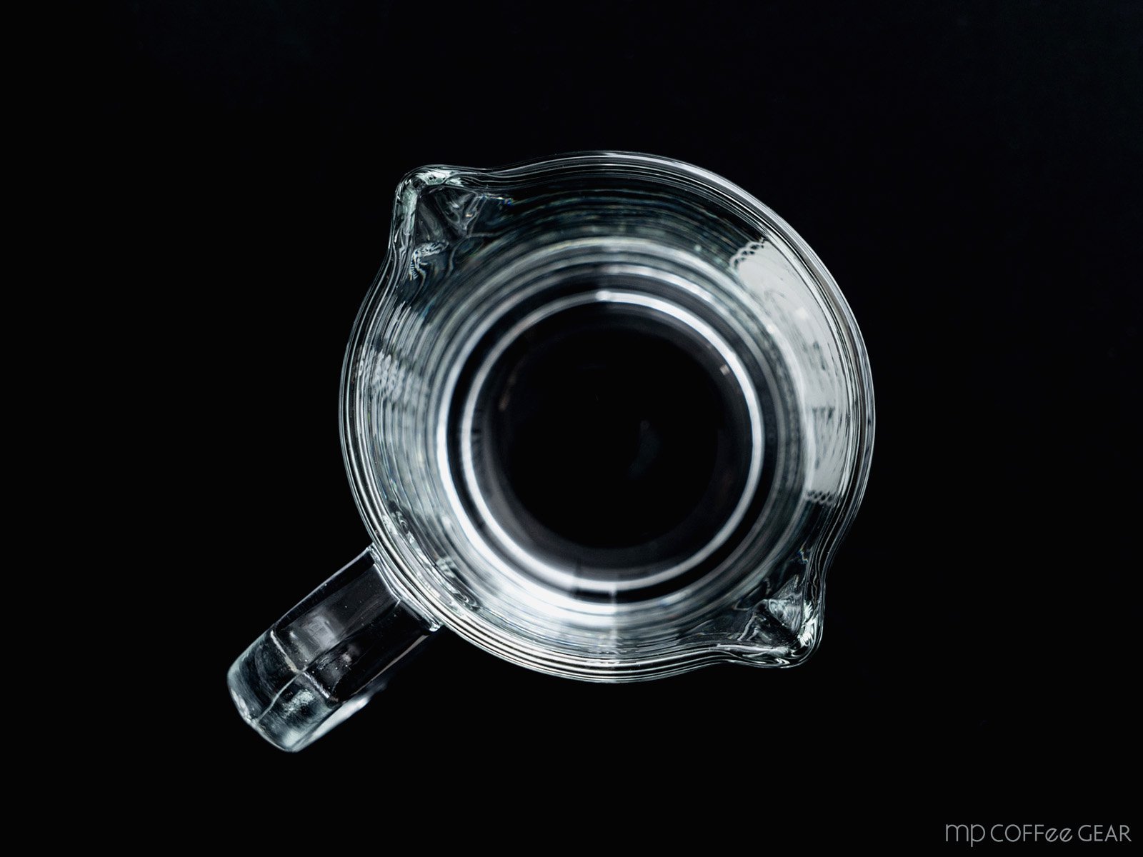 mp coffee gear RHINO ダブルスパウト ショットグラス　2.4oz/70ml