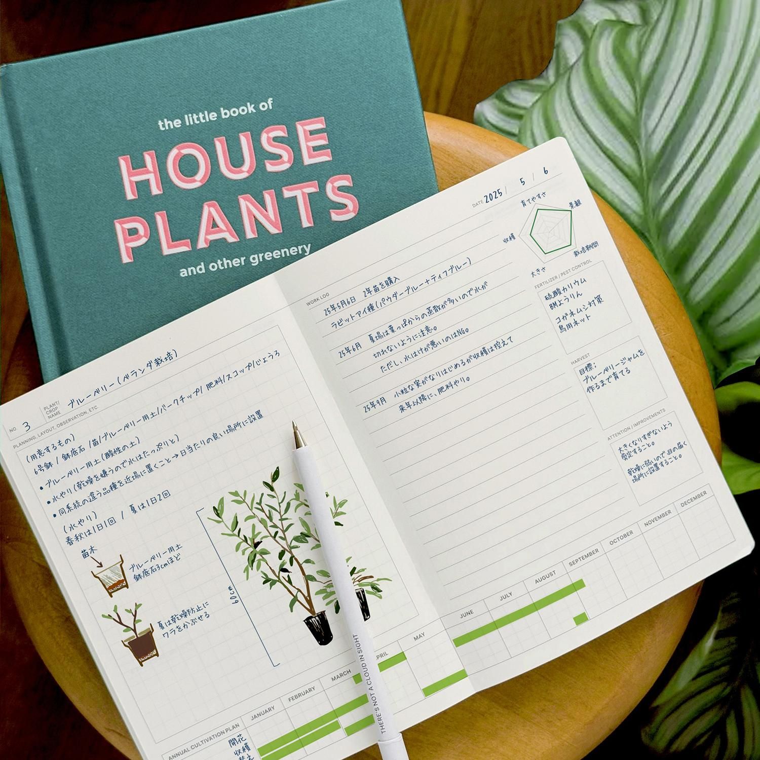 グリーンのある暮らしをより楽しむ記録ノート】 - LACONIC GENERAL