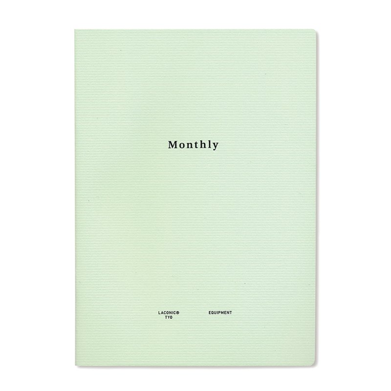 STYLE NOTEBOOK／スタイルノート　Monthly【LGF01】
