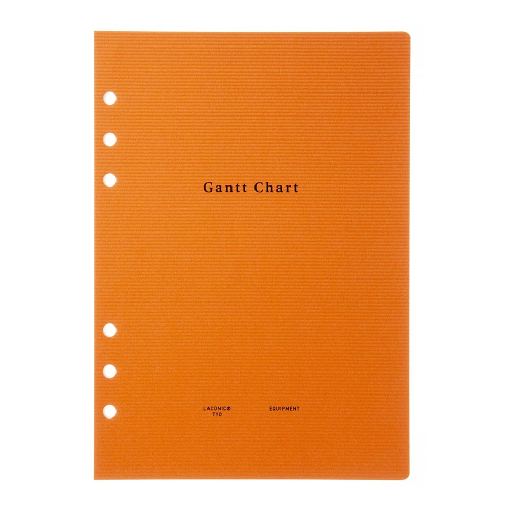 STYLE NOTEBOOK REFILL／スタイルノート・リフィル　Gantt Chart【LGF25】