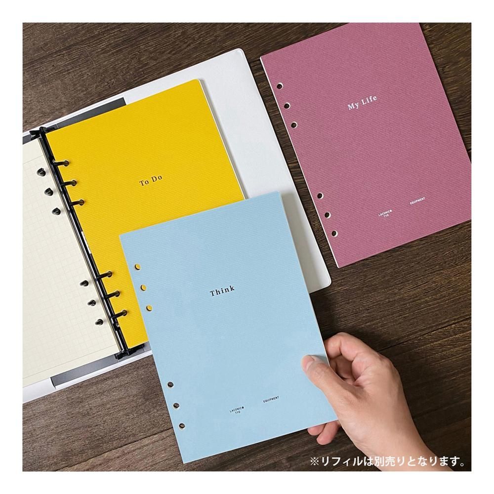 【user_06b87bb1様・専用】3枚 STYLE NOTEBOOK 6Holes BINDER／スタイルノート・6穴バインダー