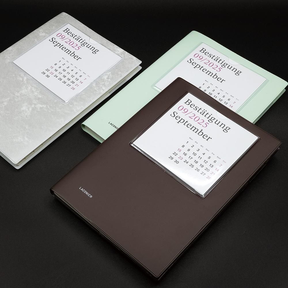 仕事計画」DIARY2026／Pre.9 - A5バーチカルレフト - ラコニック