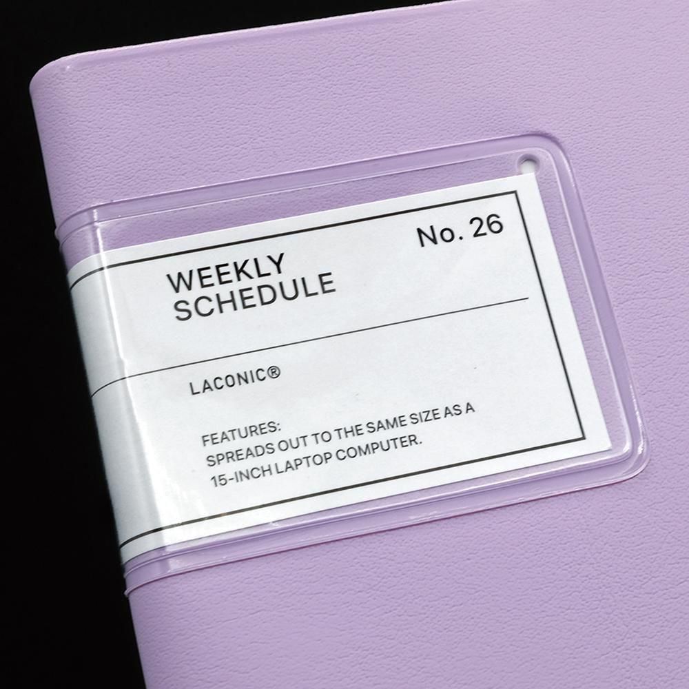 仕事計画」DIARY2026／Pre.9 - B6Cラップトップ - ラコニック公式通販