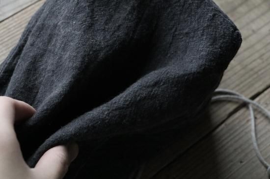 リネン巾着L - muna online store