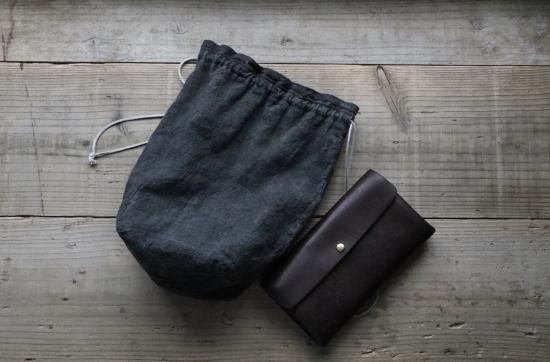 リネン巾着L - muna online store
