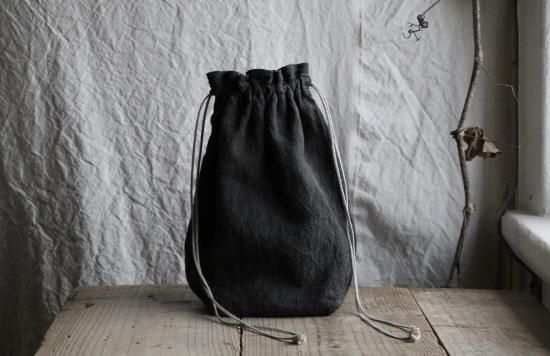 リネン巾着L - muna online store