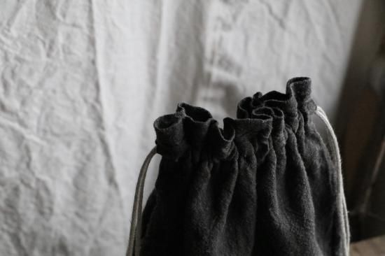 リネン巾着L - muna online store