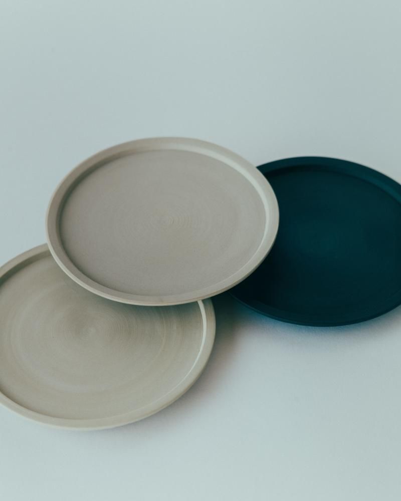 p002 5寸皿 白練 - shop | 南景製陶園 | nankei pottery